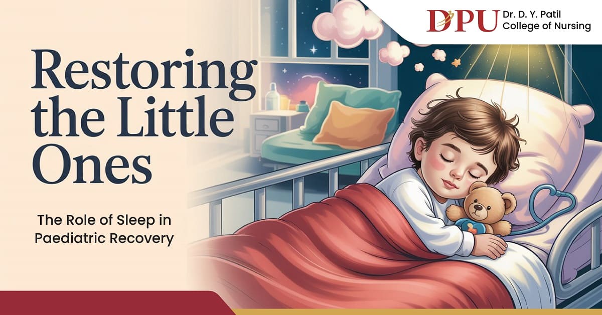 Restoring the Little Ones: The Role of Sleep in Paediatric Recovery