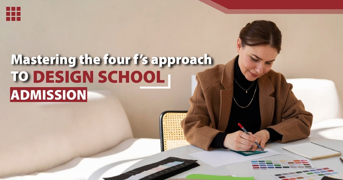 Mastering the Four F’s Approach to Design School Admission