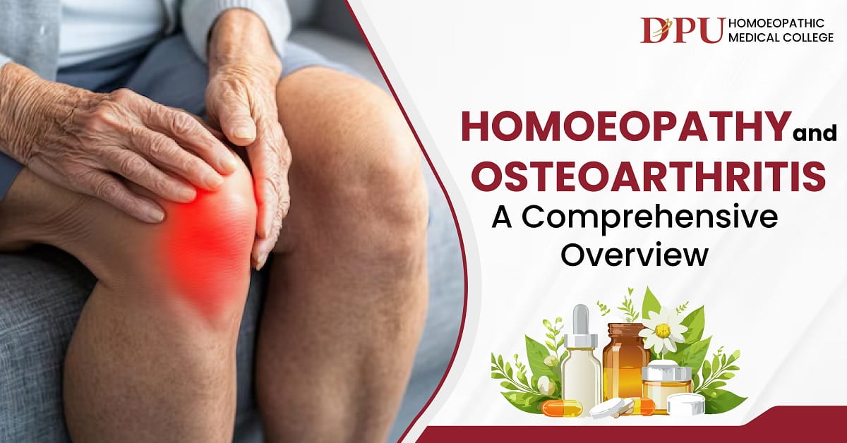 Homoeopathy and Osteoarthritis: a Comprehensive Overview