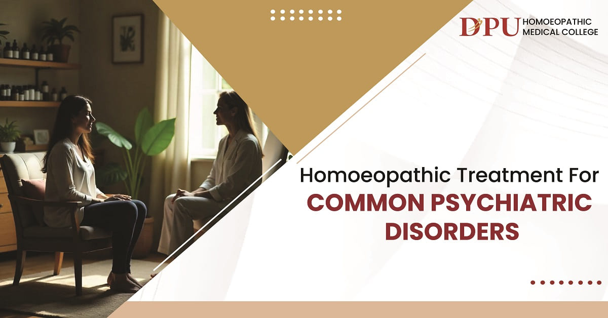 Homoeopathic Treatment for Common Psychiatric Disorders