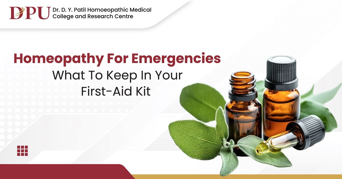Homeopathy for Emergencies: What to Keep in Your First-Aid Kit