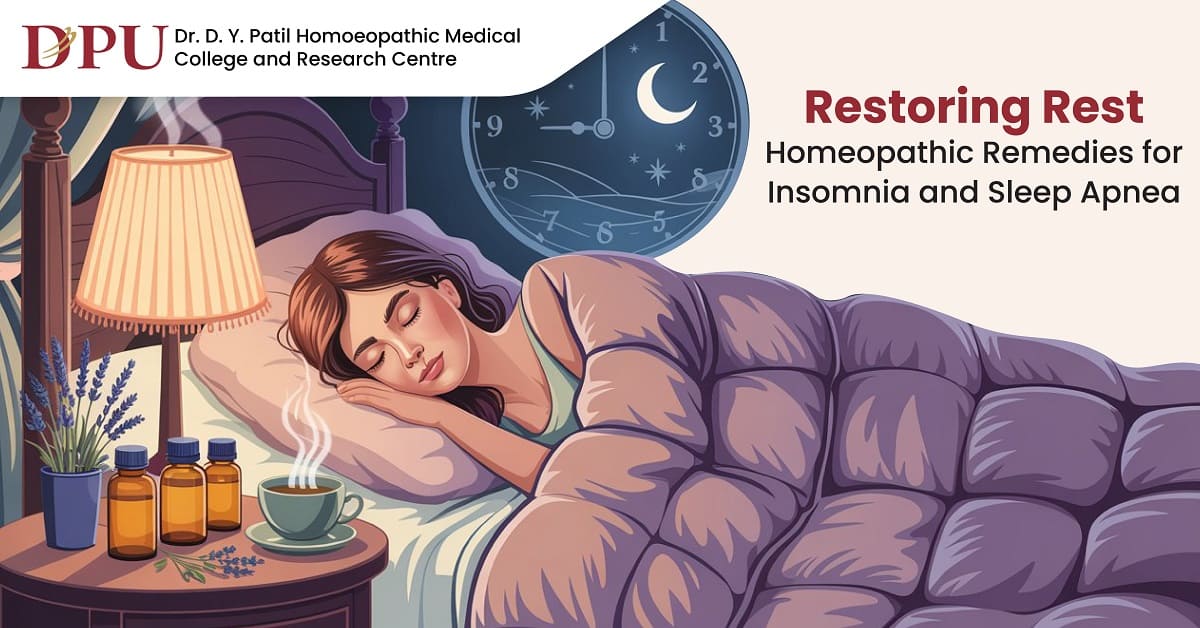 Restoring Rest: Homeopathic Remedies for Insomnia and Sleep Apnea