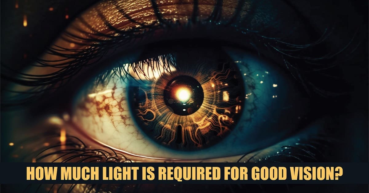 How Much Light is Required for Good Vision?