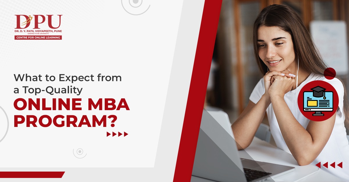 What to Expect from a Top Quality Online MBA Program?